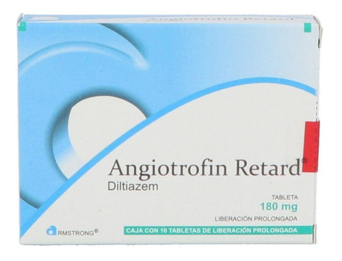 Angiotrofin Retard 180 Mg Caja Con 10 Tabletas