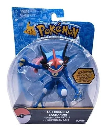 Ash Pokémon Action Figure Articulado - Pronta Entrega