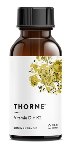 Thorne Investigacin  Vitamina Dk2 Liquid  1oz