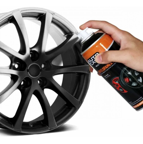 Imagem 3 de 4 de Spray Líquido Envelopamento Multilaser Preto Fosco - Au420