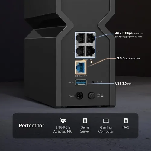 Router Tp-link Tri-band Be9300 Wifi 7 (archer Be550) 6-st