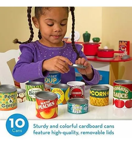 Melissa & Doug Súper Mercado De Madera | Juguete De Rol Con Cinta Y Escáner | Regalo Para Niños De 3+ Años | Juego De Compras Interactivo