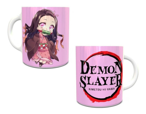 Taza Tazon Mug Demon Slayer Nezuko Nendoroid