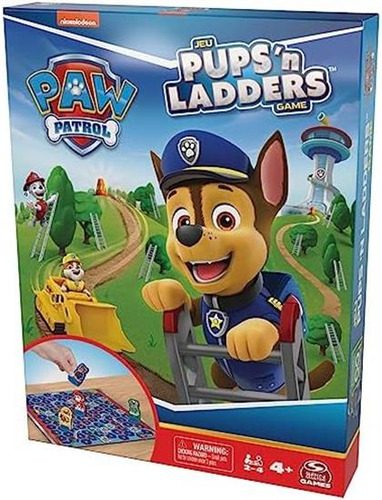 Jogo Paw Patrol Pups N Ladders | Brinquedos Da Patrulha Ca