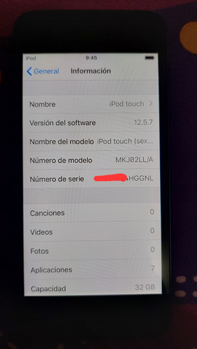 iPod Touch 6 Th Generación 32 Gb