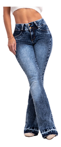 Pantalones Para Mujer Muy Elásticos, Cintura Alta, Corte Aju