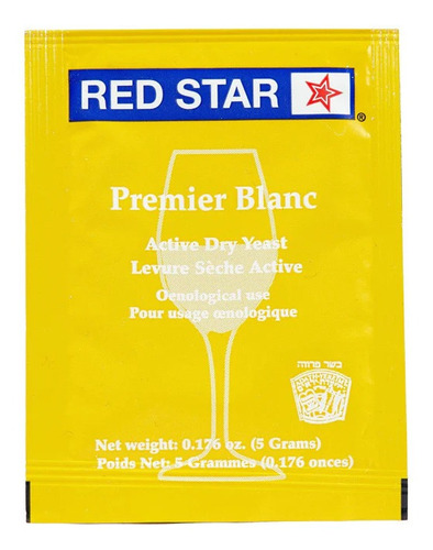 Levadura Premier Blanc Vino Blanco Hidromiel Fermentacion  
