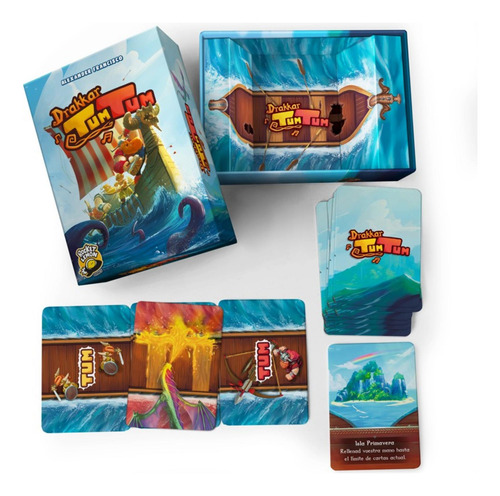Drakkar Tum Tum Juego De Mesa / Updown