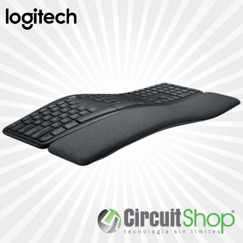 Teclado En Inglés Ergonómico Bluetooth Logitech Ergo K860