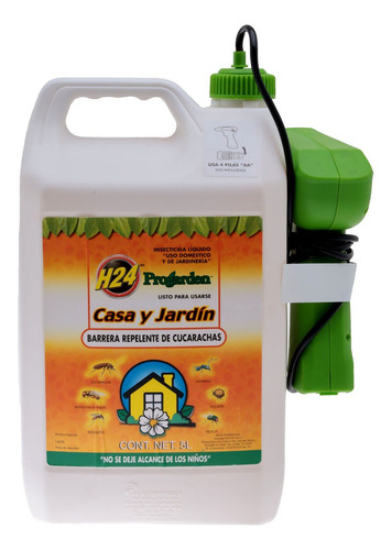 Insecticida H24 Progarden Casa Y Jardín 5 L