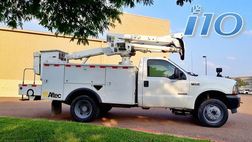 Imagen 10 de 15 de 2004 Ford F550 Diésel Grúa Hidráulica Canastilla Altec 13 Cf