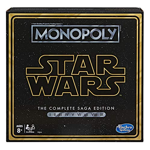 Monopolio: Star Wars Juego De Mesa De Edición Saga Wfspd