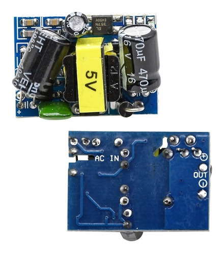 Transformador Ac Dc 5v Fuente Regulador 110-220v A 700ma 