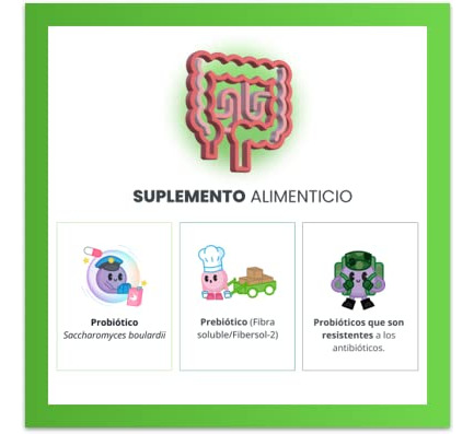 Flos-pro Sobres Probiótico Y Prebiótico Para Diarrea Niños