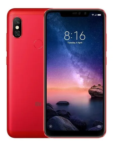 Xiaomi Redmi Note 6 Pro Dual SIM 64 GB rojo 4 GB RAM