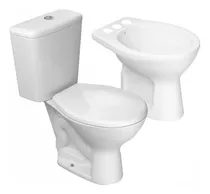 Comprar Combo Sanitarios Inodoro Largo Mochila Bidet Deca Marajo