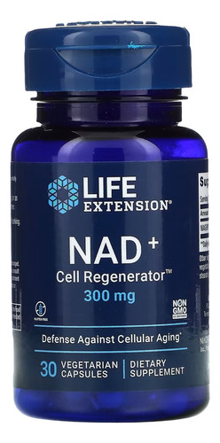 Life Extension Nad+ 300mg 30 Cáps Regenerador Celular Usa