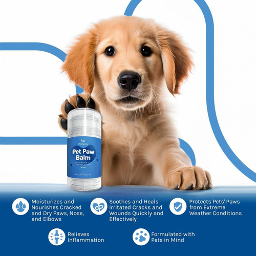 Protector De Almohadilla Para Bálsamo Para Patas De Perro Y