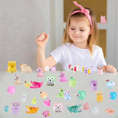 150 Cifras Luminosas De Animales En Miniatura De Resina Con