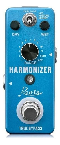 Pedal De Efecto , Harmonizer Lef-3807 Rowin Color Azul