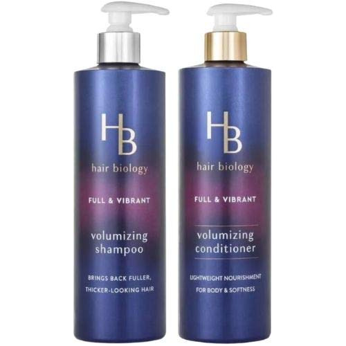 Hair Biology Volumizing Shampoo And Conditioner Set. 12.8 Fl