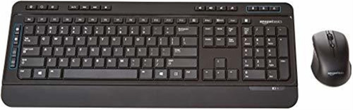 Combo De Teclado Y Mouse Inalámbricos Amazonbasics - Tamaño 