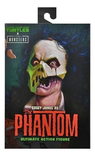 Figura Casey Jones As The Phantom - Tmnt X U.monster Neca