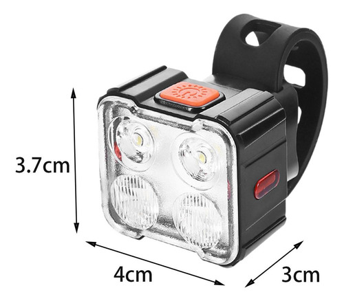 Luz Led Brillante Para 4 Cuentas De Lámpara Luz Blanca