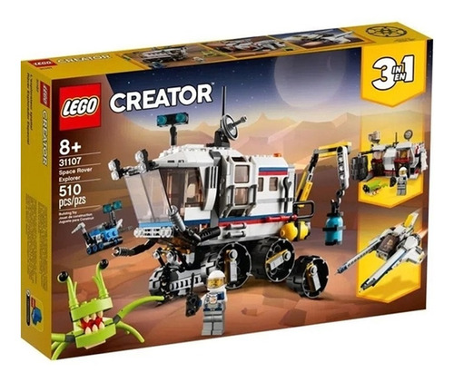 Lego Creator - Carro Lunar Explorador 510 Peças - 31107