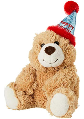 Aurora World Plush Bear Feliz Cumpleaños Bear