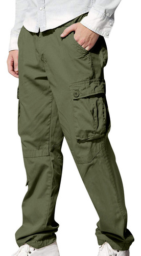 Pantalones Tipo Y Para Hombre, Pantalones Cargo, Delgados, C