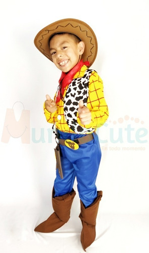 Disfraz Woody Niño Vaquero Toy Story Traje Gudy Accesorios