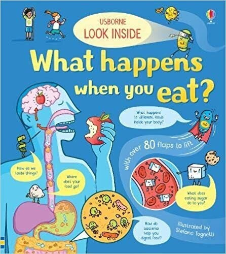 What Happens When You Eat? - Usborne Look Inside Kel Edicion