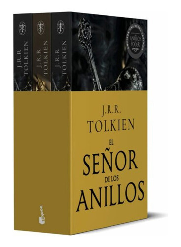 Pack El señor de los anillos, de J.R.R. Tolkien. Editorial Booket, tapa blanda en español