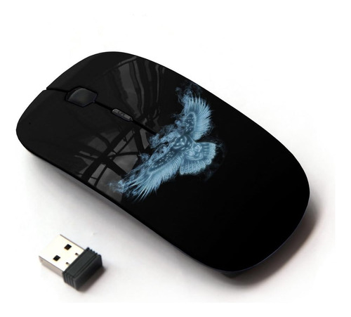 Koolmouse [ratón Inalámbrico Óptico 2.4g [búho De Fantasía R