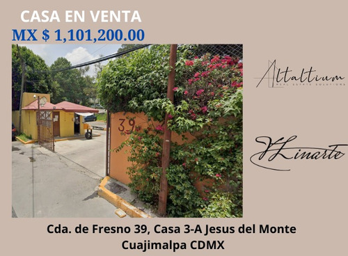 Casa En Venta En Jesus Del Monte Cuajimalpa Cdmx I Vl11-za-105