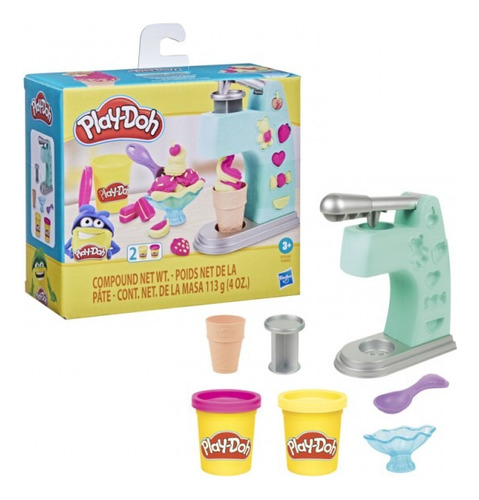 Massinha Modelar Infanti Play Doh Mini Sorveteria Brinquedo