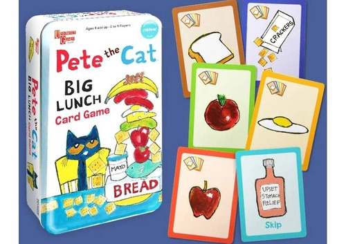 El Gato Pete Un Gran Lunch Juego De Mesa Para Niños