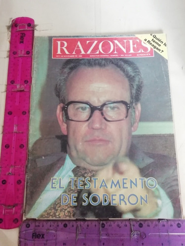Revista Razones Noviembre 1980