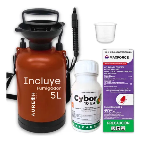 comprar Kit Mata Cucarachas Juanes Maxforce Cybor 250ml Fumigador 5l comprar Kit Mata Cucarachas Juanes Maxforce Cybor 250ml Fumigador 5l