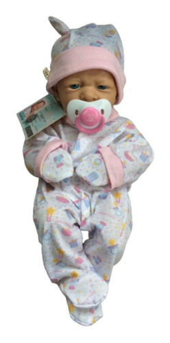 Imagen 2 de 10 de Bebotes Reales Bebe Reborn Casita Muñecas Bebote Con Chupete