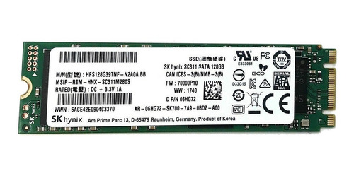 Ssd Nvme M.2 Wd O Sk Hynix 256gb Ext Equipos Nuevos