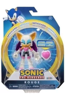 Sonic The Hedgehog Rouge Action Figure [with Heart Bomb]