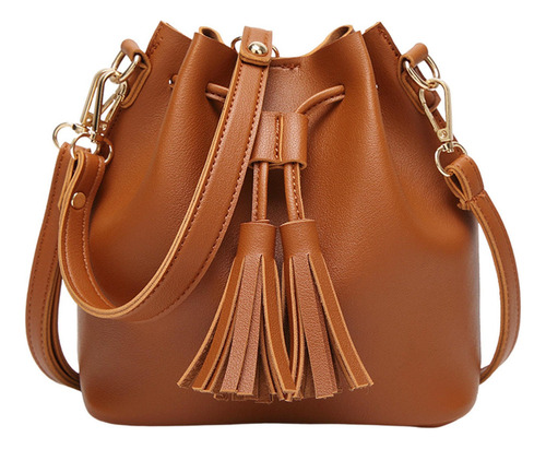 Bolso De Hombro Tipo Cubo Bolso Hobo Bolso Con Cordón De