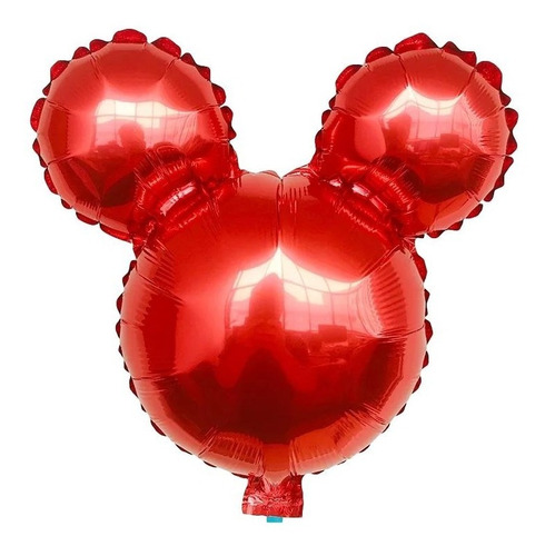 1 Globo Mickey Color Rojo