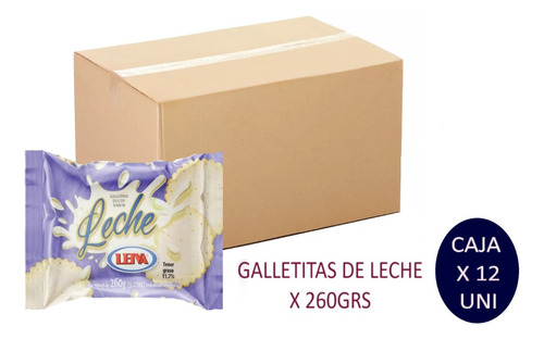 Galletitas De Leche Leiva Por Caja - Mercado De Galletitas