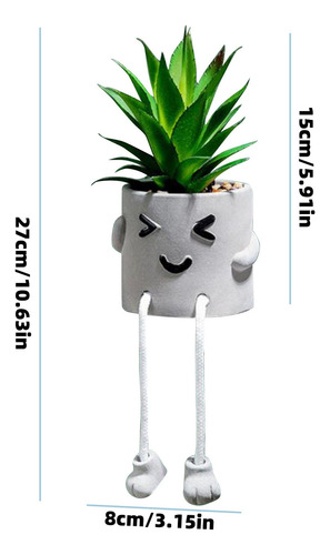 W Flor Artificial Plantas Suculentas En Maceta Suculentas P