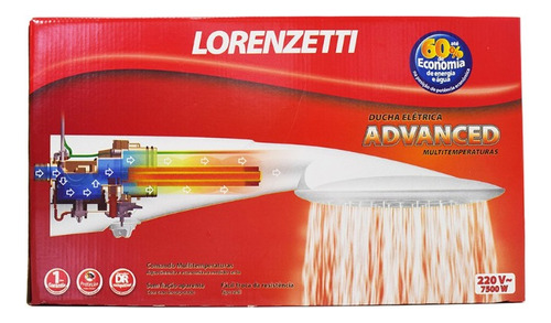 Ducha Electrica Calentador Lorenzetti Advanced 110v