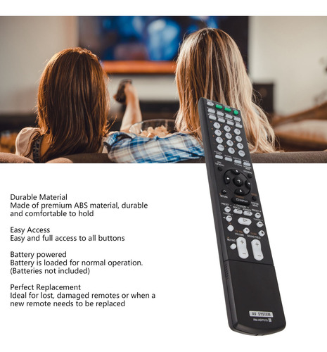 Controle Remoto Do Sistema De Home Theater Em Dvd Para Rm Ad
