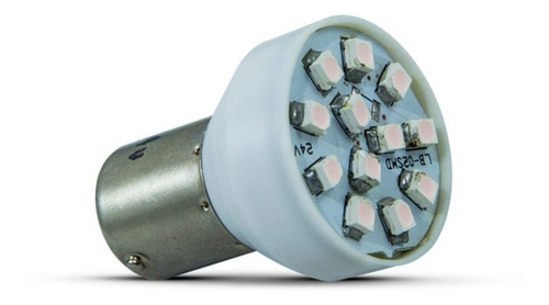 Lâmpada Led Ba15s-67 10w 12v Branco